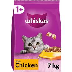 Whiskas 1+ Chicken 7kg Bag Adult Cat Dry Food