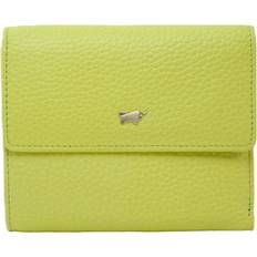 Braun Büffel Asti Wallet RFID Leather - Yellow Green
