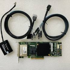 ASR-78165 4-Port SATA 6Gb/s Raid Card Low Bracket +8643 Cable & AFM-700CC