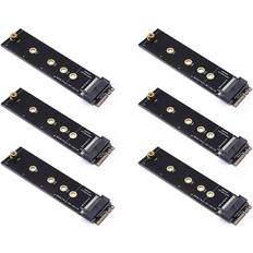 Controller Cards Sodial 6x M.2 A+E Key Slot To M.2 NVMe Adapter Card