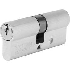 Lock Cylinders Era 1 Star 6 Pin Double Euro Cylinder 35-35mm Satin Nickel