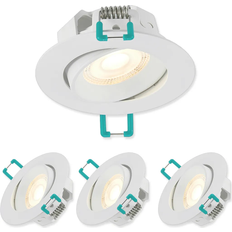 Sylvania Led Einbaustrahler 230V 3er Pack Warmweiß ø 68 mm Deckenleuchte 3Stk.