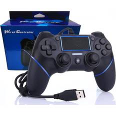 Game Controllers Vinsh PS4 Controller Wired Game for Playstation 4 Pro Slim PC Laptop