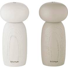 Blomus Moli Saltog Peberkværnsæt Set of 2 Oak Salt Mill, Pepper Mill