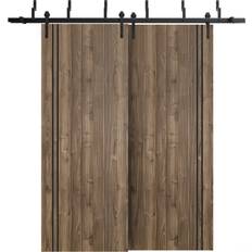 Sliding Doors SartoDoors Closet Barn Bypass Doors 36 96 inches Sliding Door Frosted Glass (x)