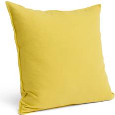 Hay Linen Cusion Lemon Komplet pyntepude Gul (60x60cm)