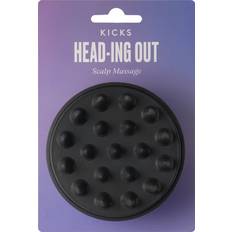 Kicks Beauty Scalp Massage Brush Black