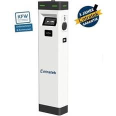 Type 2 Charging Stations Entratek PAD-0B Wallbox Power Arrow Dual 2x 22kW Steckdose
