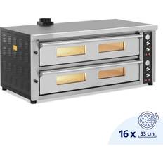 Royal Catering Elektrisk Pizzaugn 2 Kammare 35 cm RCPO-1012-N