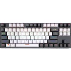 Keyboards Greenzech Red Switch 87 Keys Suspended Translucent Keycaps