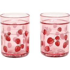 Konges Sløjd Fragola 2 Pack Glitter Cups Ø6,5 x 9 cm