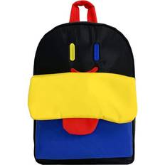 Cotton School Bags Veishet Cartoon Trendy Childrens Backpack - Yellow/Black