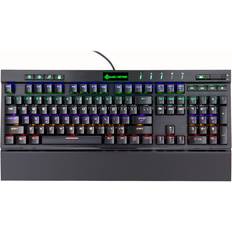 Keyboards Greenzech RGB Mechanical Gaming Keyboard USB Wired Backlight