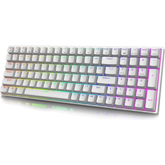 Keyboards Greenzech Mechanical Keyboard 100 Keys Triple Mode