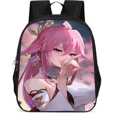 Unisex School Bags RYWOLT Impact 15 Genshin Inch Lightweight Oxford School Bag - Kids