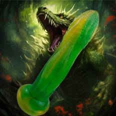 Sexleksaker Sustainable Pleasure Veridian Serpentia Monster Dildo