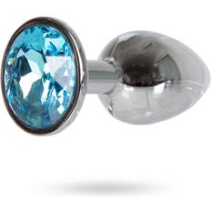 Sexleksaker Sustainable Pleasure Metal Plug Small Silver/Blue