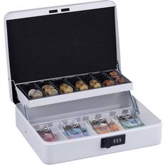 Security Relaxdays Cash Box 8.5 x 30.5 x 25 cm