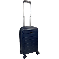 Suitcases on sale Hampton & Stewart PP 8 Wheel Hard Shell Suitcase Blue