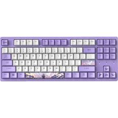 Keyboards Greenzech Mechanical Keyboard Dream Theme 87 Keys Cherry MX Switch