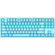 Keyboards Greenzech ABS Keycaps Mehcanical Keyboard 87 Keys RGB TKL Gaming Keyboard
