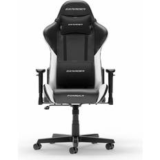 DxRacer Formula L Svart Vit PVC Läder