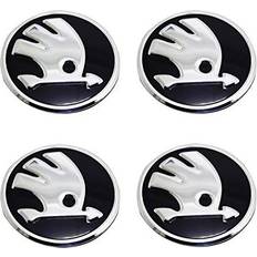 Car Rims Selloria Skoda Wheel Center Caps 56mm Scala Rapid Fabia Octavia Roomster