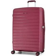 Rock Red Suitcases Rock Luggage Palma Large Suitcase Burgundy