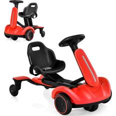 Casart Kids Drift Car 6V Electric w/ 360° Whirling &2-Position Adjustable Seat