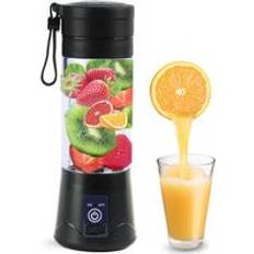 Measurement Indicator on the Pitcher Smoothie Blenders COOCHEER Portable Blender with USB Rechargeable