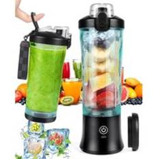 Measurement Indicator on the Pitcher Smoothie Blenders AlwaysH Portable Blender 600ml Smoothie Blender