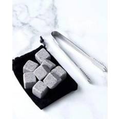 of 2 Whiskey Glasses and Stones Gift Set