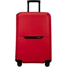 Samsonite Magnum ECO 75cm 4-Wheel Large Suitcase Hibiscus Red