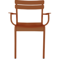 Orange Garden Chairs Fermob Luxembourg Stacking Armchair Set of 2