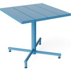 Fatboy Outdoor Dining Tables Fatboy Fred's Outdoor Tisch 80 x 80 cm Wave Blue