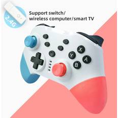 Game Controllers Aihontai 2.4G Blue Red Wireless Game Controller