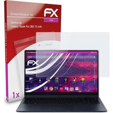 atFoliX Glass Protector for Samsung Galaxy Book Pro 360 15 Inch 9H Hybrid-Glass