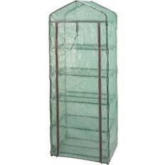 Greenhouse Accessories Smart Garden Products Greenhouse Cover 5 Tier Reinforced Zip Up Clip Back Access Growhouse