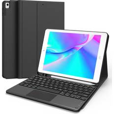 CHESONA iPad 9th Generation Keyboard 2 Bluetooth Channels