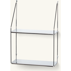 Søstrene Grene 40 x 15 x 56 cm Sølvgrå Væghylde