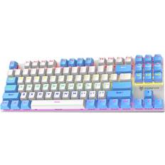 Keyboards Greenzech Mechanical Keyboard 87 Keys Mixed-Color Keycaps