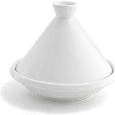 Tagines Front Of The House STN000WHP21 4 3/4 Tajine with Cover Porcelain White