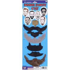 Beard Styling Sets Forum Novelties Self-Adhesive Beard Set 6 Styles
