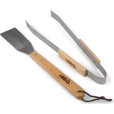 East Import Grillset Silver/Trä 2-Set