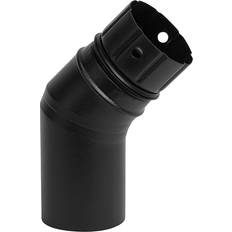 Aduro Skorstenar Aduro Rörböj 45° Ø80Mm Svart