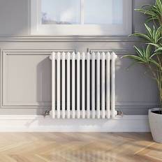 White Water Radiators Duratherm Traditional Colosseum Horizontal Triple Bar Column Radiator 600 x 605mm White