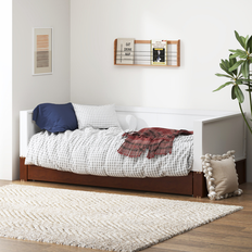 soges Twin Solid Wood Daybed with Trundle
