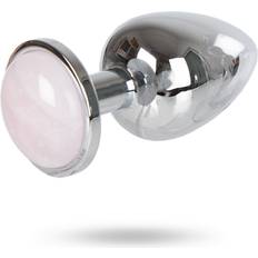 Vuxen Metal Plug Gemstone Pink Large