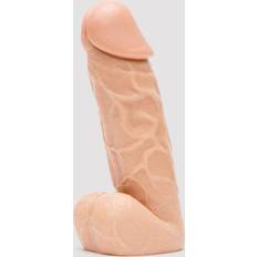 LoveHoney Lifelike Lover Classic Realistic Extra Girthy Dildo 8 Inch Flesh Pink