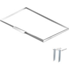 Bottenram KONSTA För Trädgårdsförråd 013433 Silver